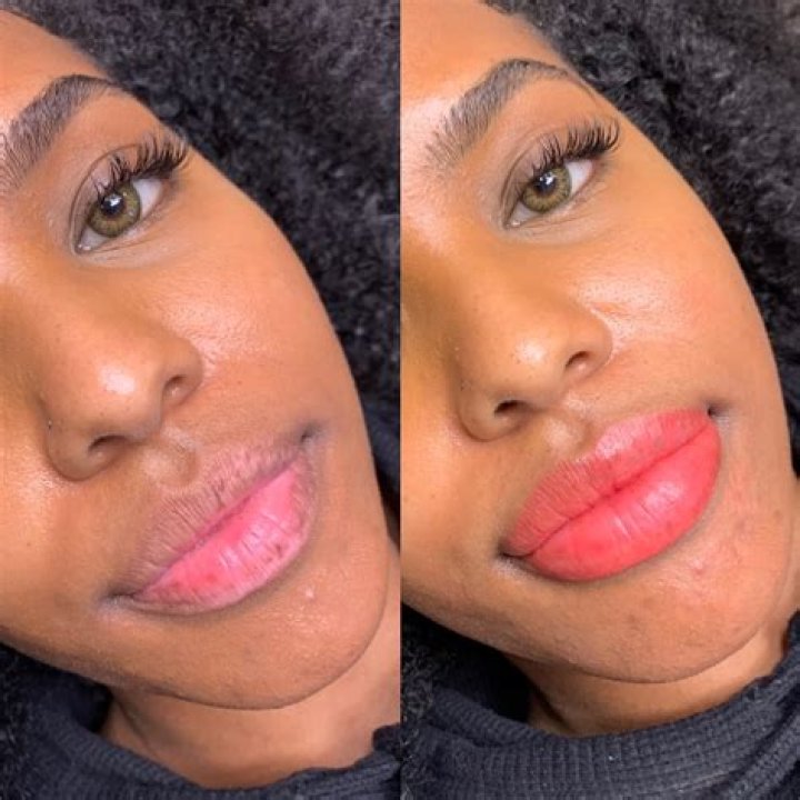 Does lip blush work on dark skin?