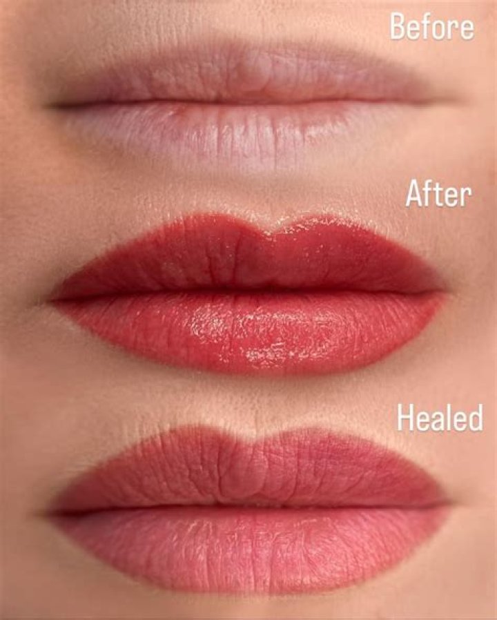 Does lip blushing make lips bigger?