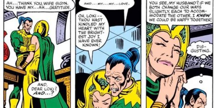 Does Loki love Thor in comics?