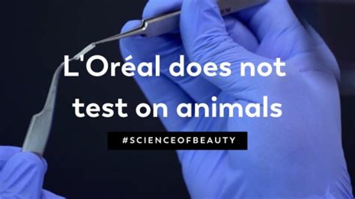 Does Loreal test on animals?