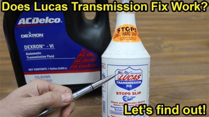 Does Lucas Transmission Fix actually work?