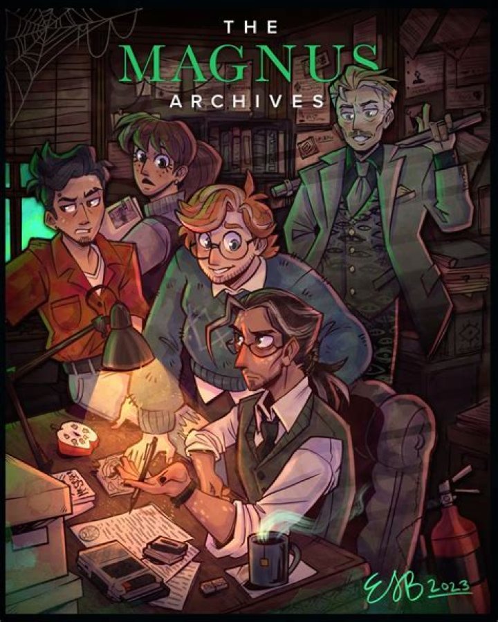 Does Magnus the Red have one eye?