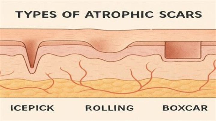 Does massage help atrophic scars?