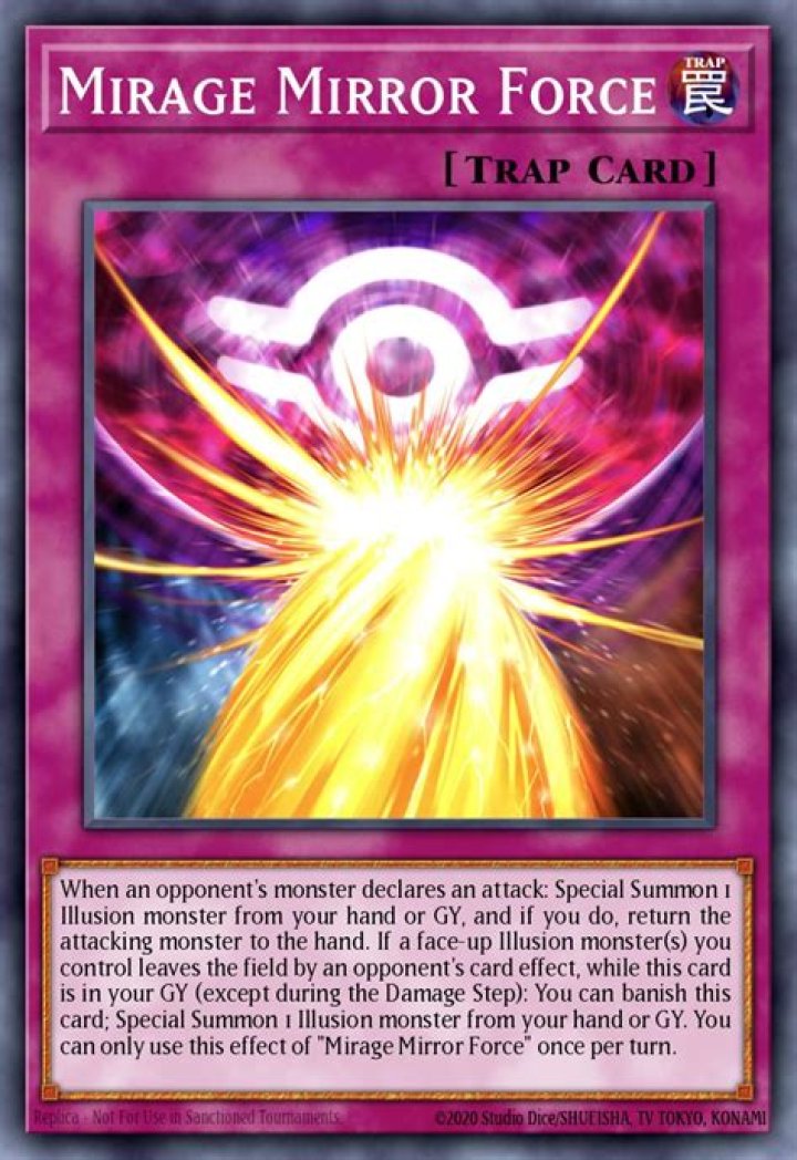 Does Mirror Force work on God Cards?