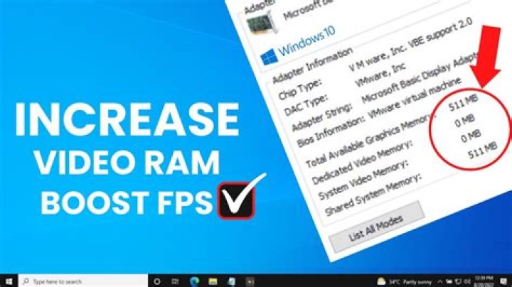 Does more video RAM increase FPS?