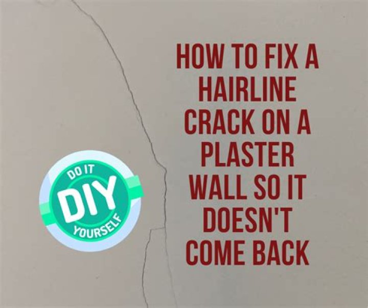 Does paint cover hairline cracks in plaster?