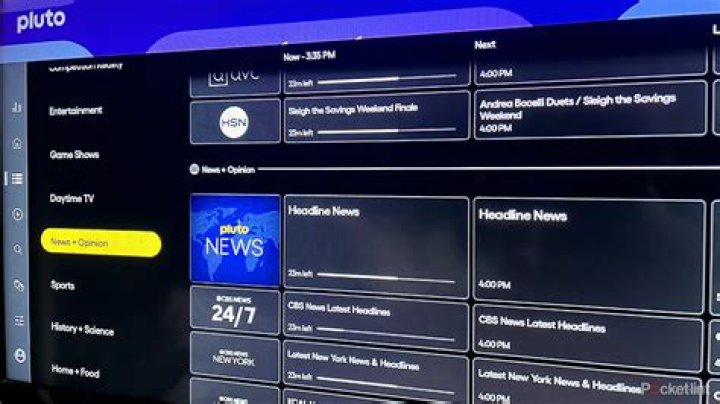 Does Pluto TV have local channels?