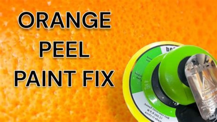 Does PPF have orange peel?