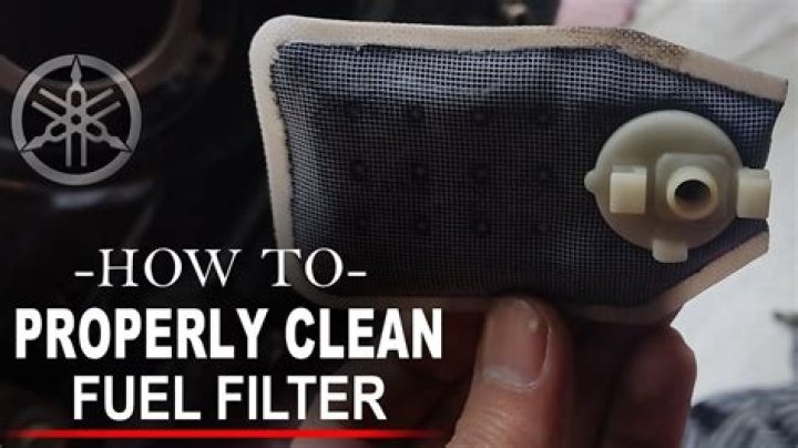 Does seafoam clean fuel filter?