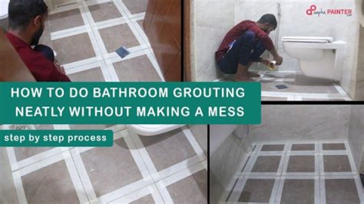 Does shower grout need to match floor grout?