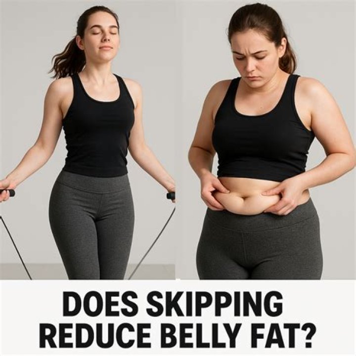 Does skipping reduce belly?