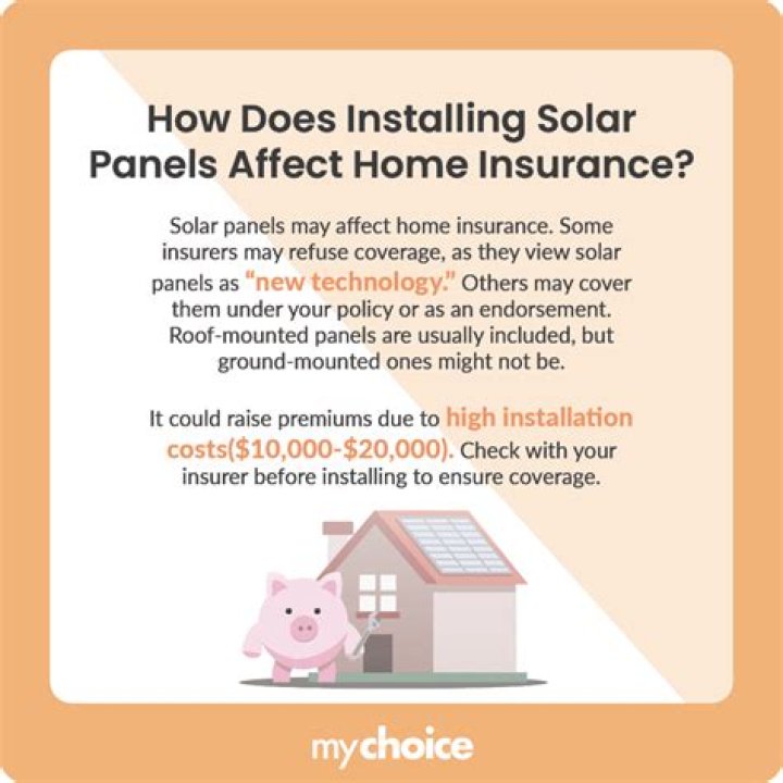 Does solar panels affect your house insurance?