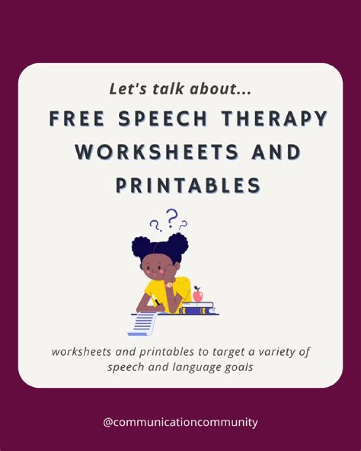 Does speech therapy work for autism?