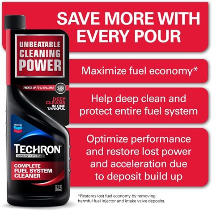 Does Techron fuel injector cleaner contain pea?