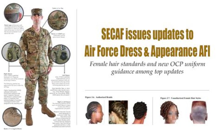Does the Air Force allow colored hair?
