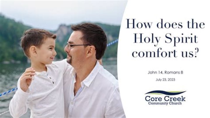 Does the Holy Spirit comfort us?
