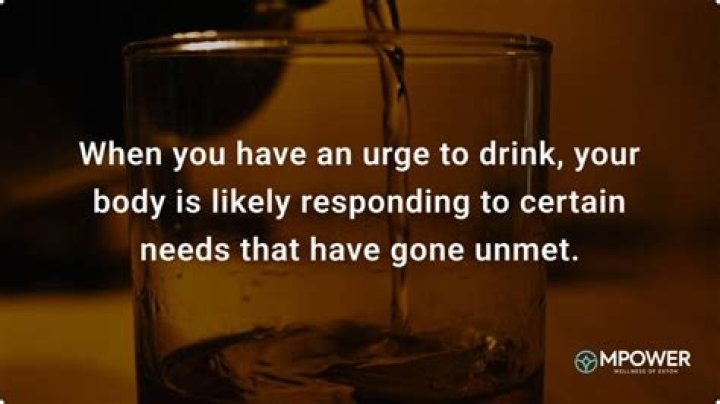 Does the urge to drink ever go away?