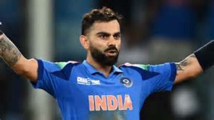 Does Virat Kohli have grey hair?