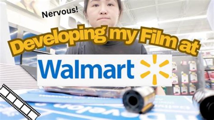 Does Walmart still develop film?