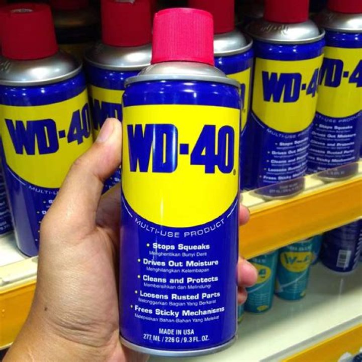 Does WD 40 clean chrome?
