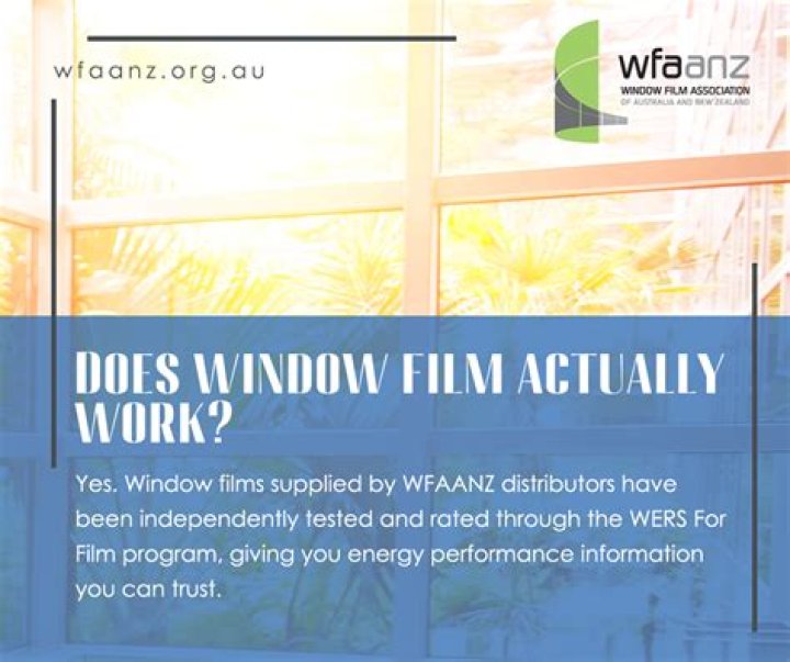 Does window film actually work?