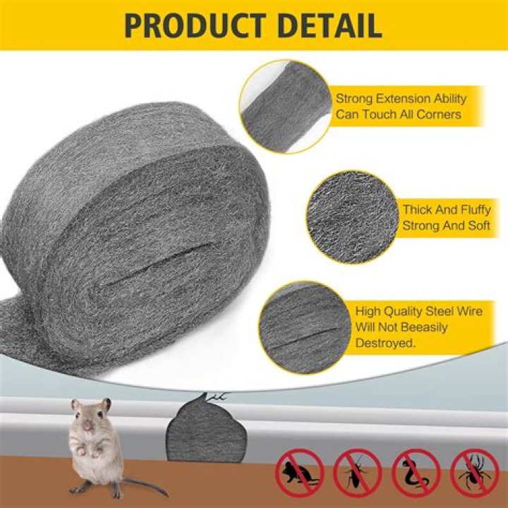 Does wire wool stop mice?