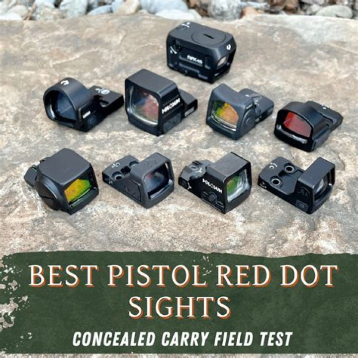 How accurate are pistol red dots?