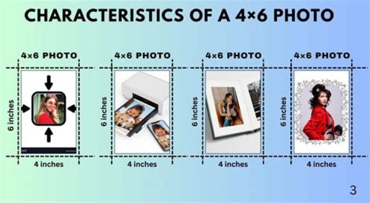 How big is a 4x6 print?