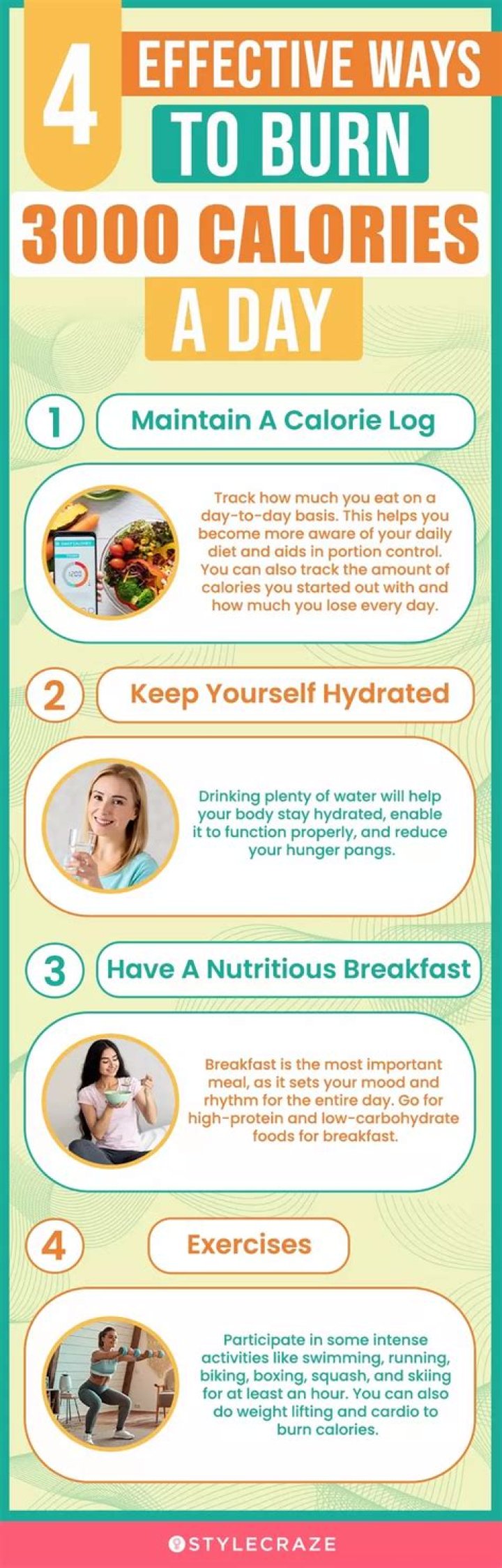 How burn calories fast?