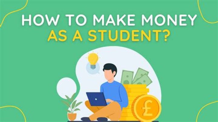 How can a woman make money as a student?
