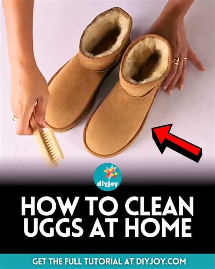 How can I clean my UGGs at home?