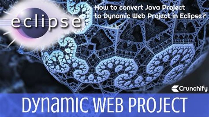 How can I create dynamic web project in Eclipse?