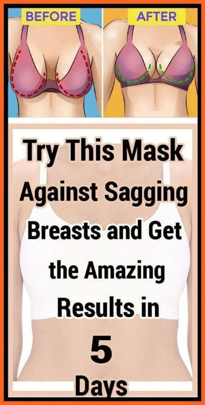How can I firm my saggy breasts in a week?