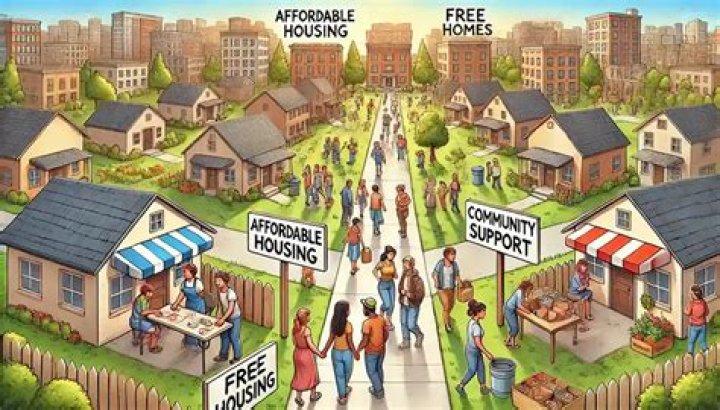 How can I get free housing in California?