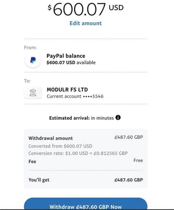 How can I get instant money on PayPal?