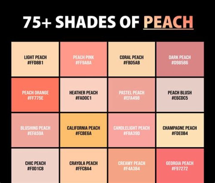 How can I get peachy skin?