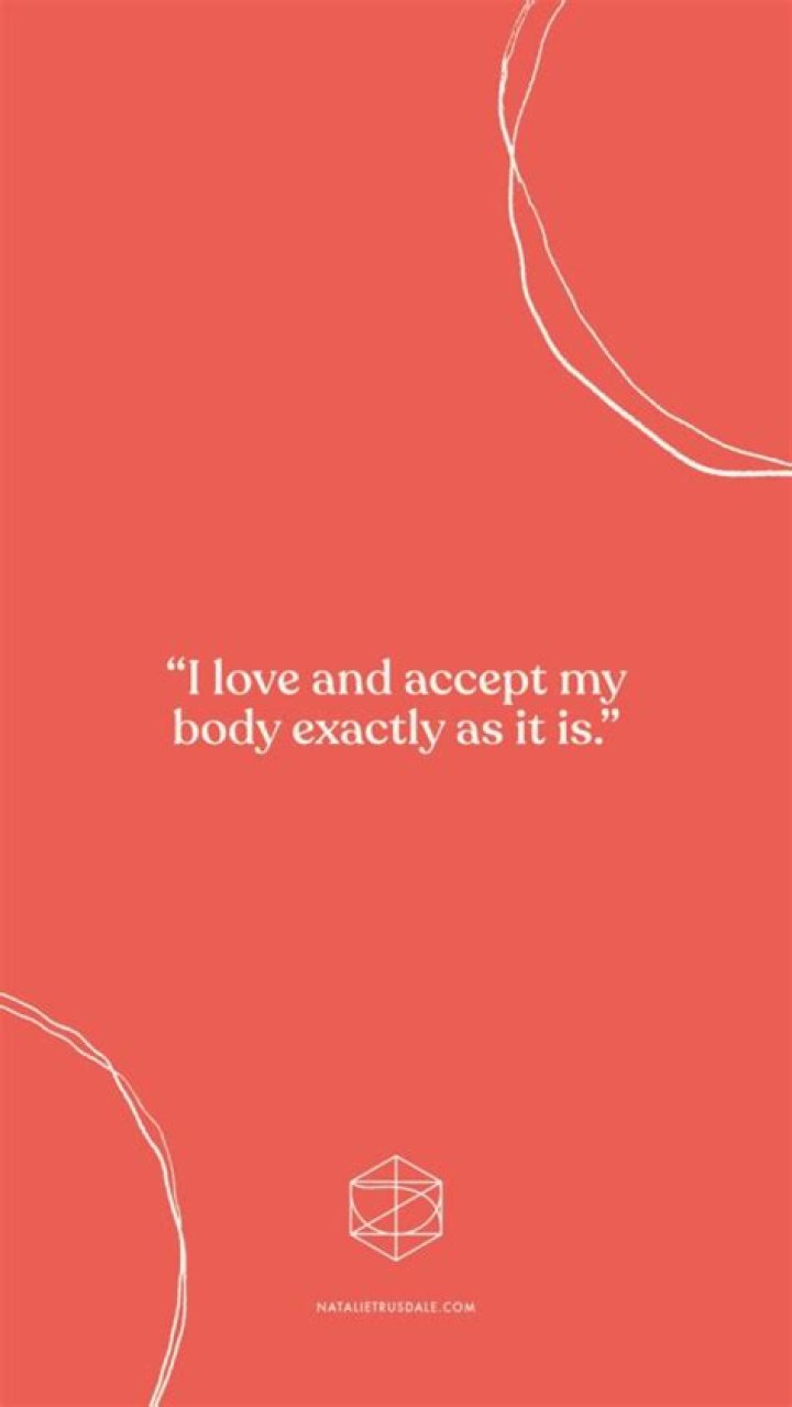 How can I love and accept my body?