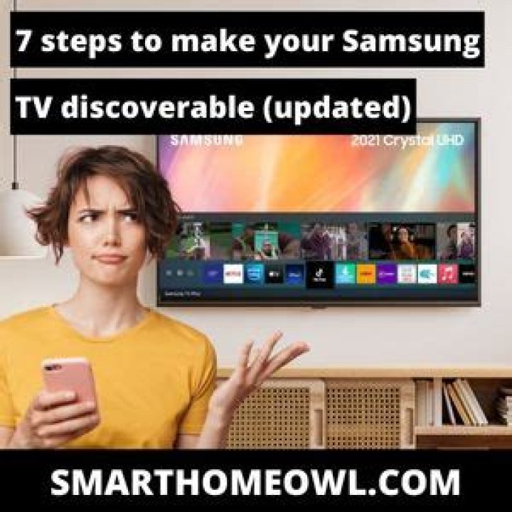 How can I make my TV discoverable?