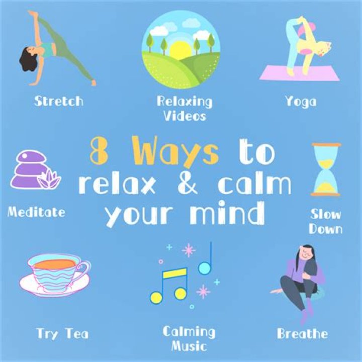 How can I relax before flying?