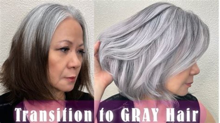 How can I transition my gray hair?