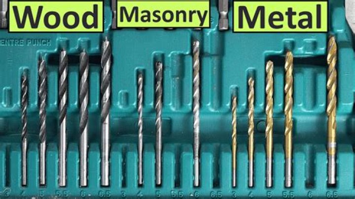 How can you tell if a drill bit is masonry?
