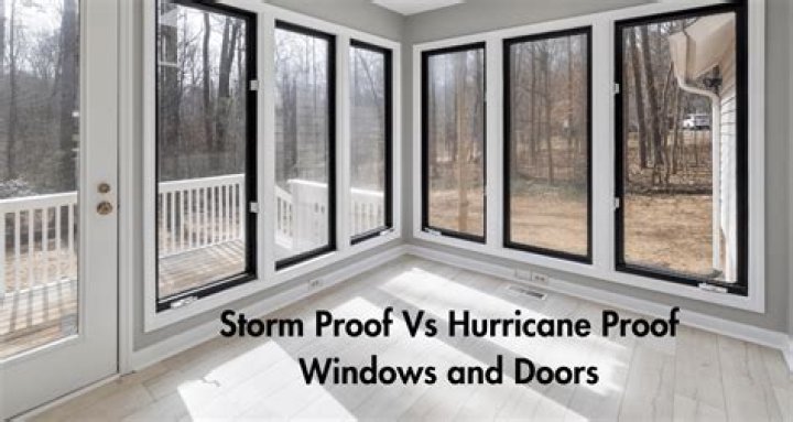 How can you tell if your windows are hurricane proof?