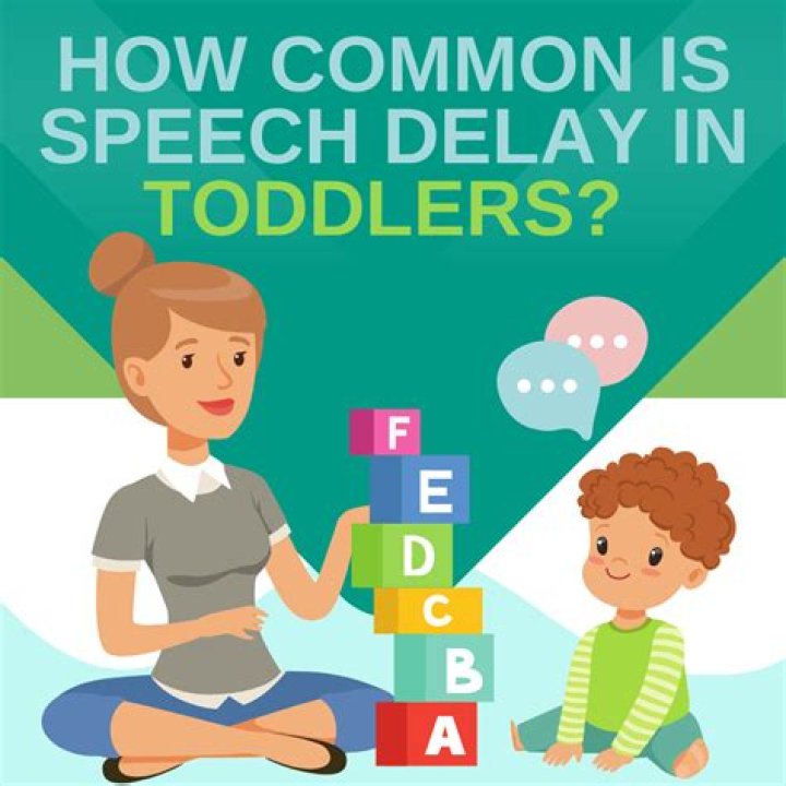 How common is speech delay in toddlers?