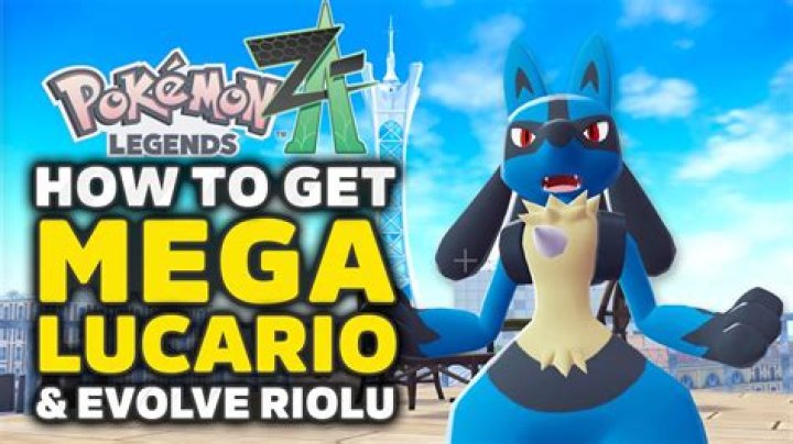 How did Lucario mega evolve?
