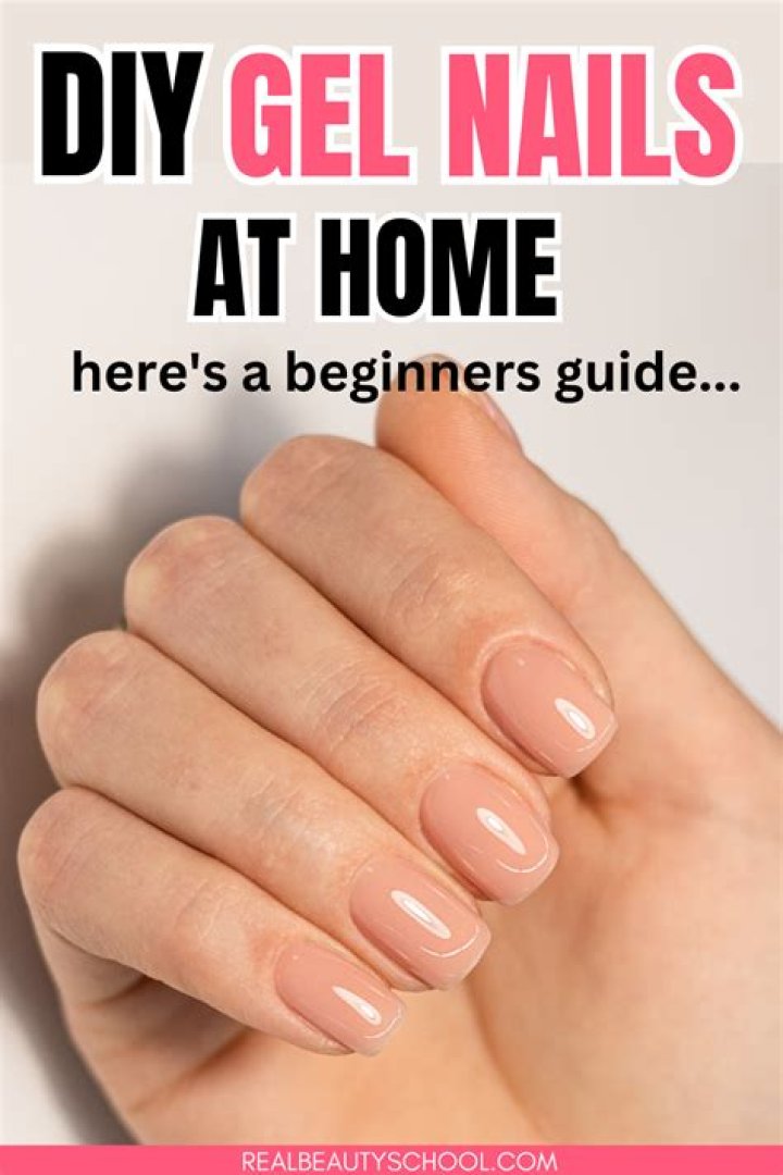 How do gel nails at home for beginners?