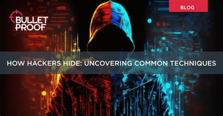 How do hackers hide themselves?