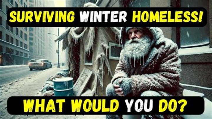 How do homeless survive the winter?