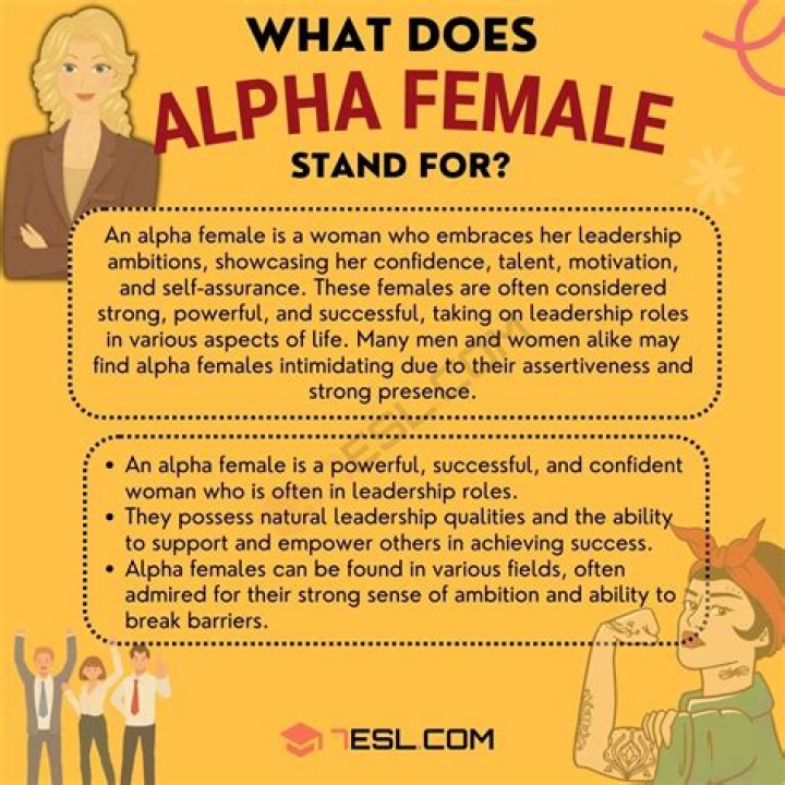 How do I become an alpha female?