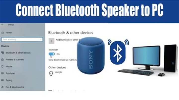 How do I connect a Bluetooth speaker to my computer that doesn't have Bluetooth?