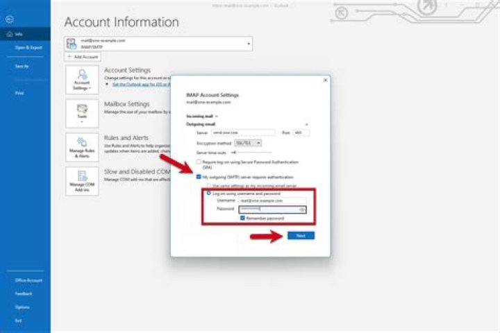 How do I connect Outlook to my email server?